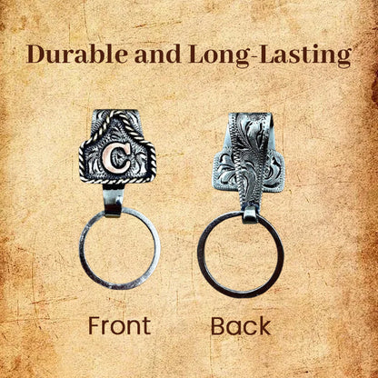 Western Initial Key Clip