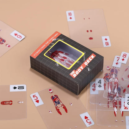 The Body Deck -💖Human Slice Playing Cards