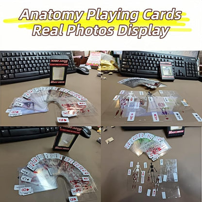 The Body Deck -💖Human Slice Playing Cards