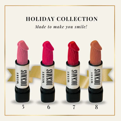🎅Hot sale 49% OFF🎄 “Merry Dickmas” Funny Lipstick Holiday Collection – 12 Shades of Sassy, Long-Lasting, Paraben-Free Fun! 🎁