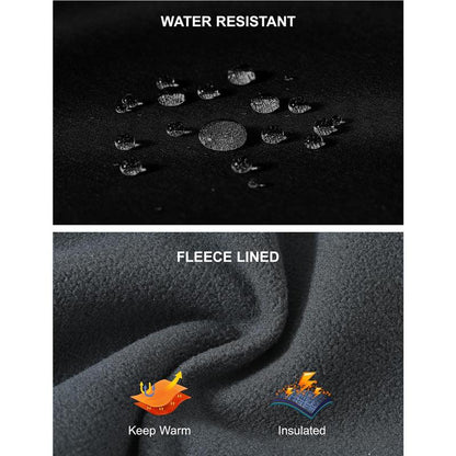 🔥Last Day 49% OFF - Men's Straight-Leg Carpenter Pants - Fleece-Lined, Waterproof & Scratch-Resistant Work Trousers with Zippered Pockets