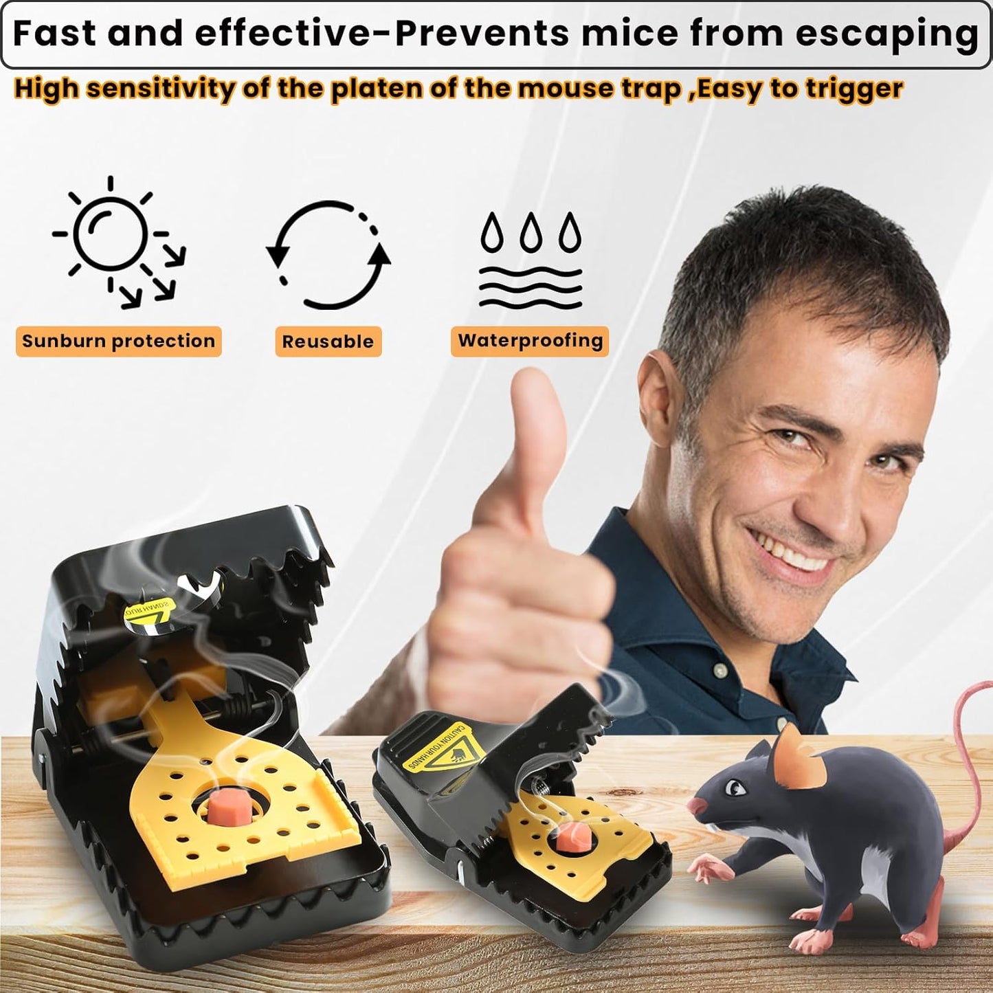 🐭 Reusable Mouse Trap