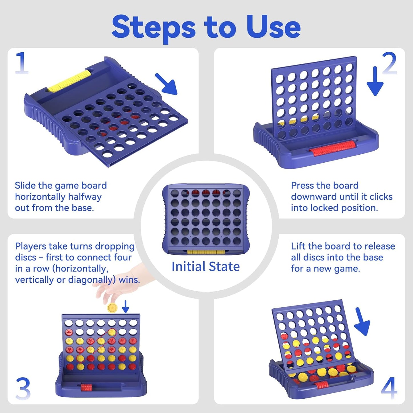 🎯 4 in a Row Board Game