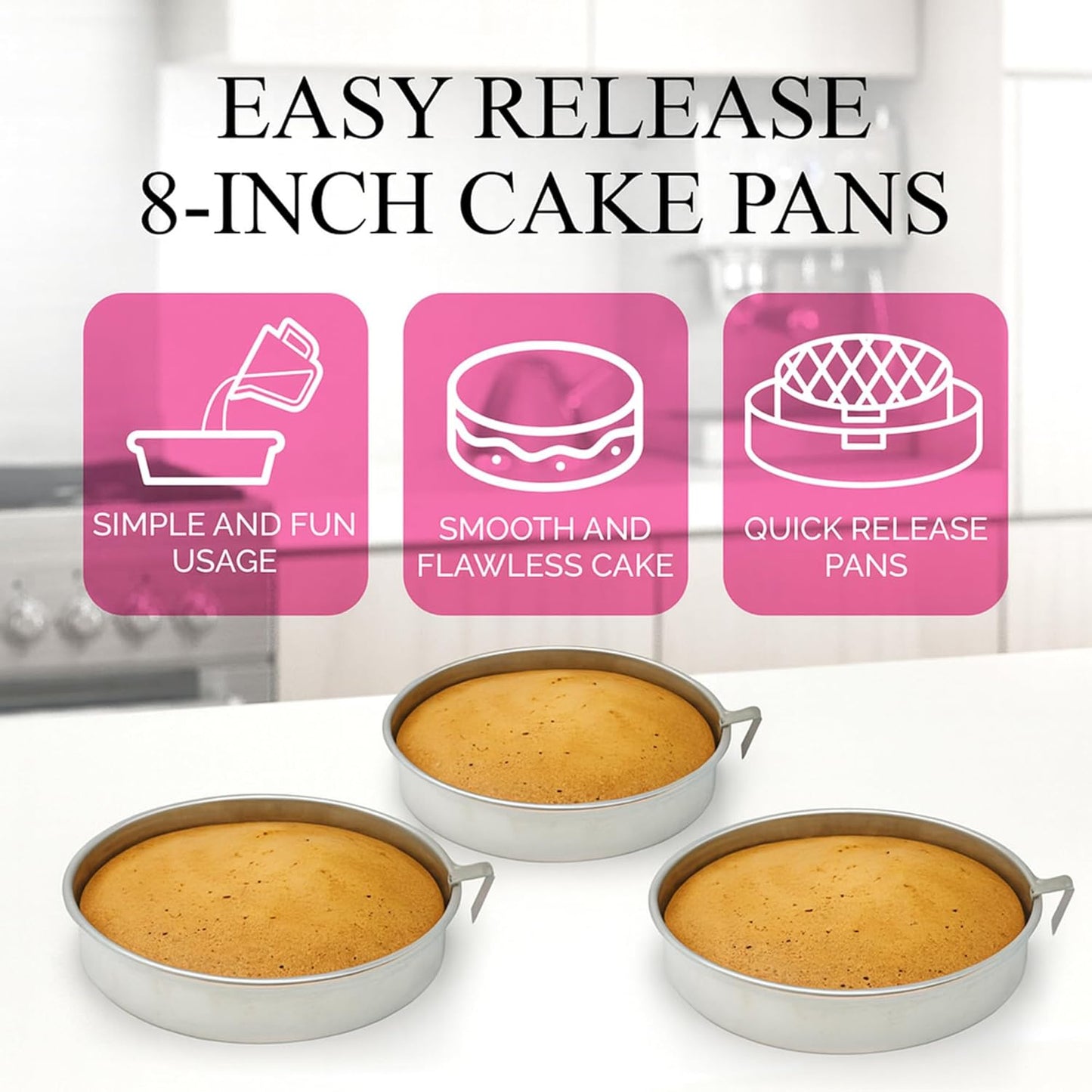 Exclusive Offer💥🍰Easy Release Cake Pan for Baking