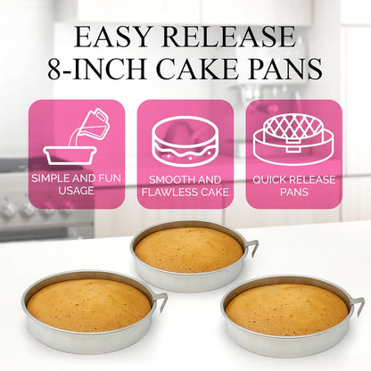 Exclusive Offer💥🍰Easy Release Cake Pan for Baking