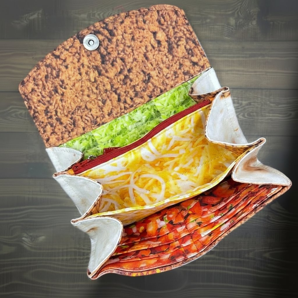 🔥LAST DAY 49% OFF - The Burrito Wallet – Your All-in-One Style & Storage Wrap! 🌯✨