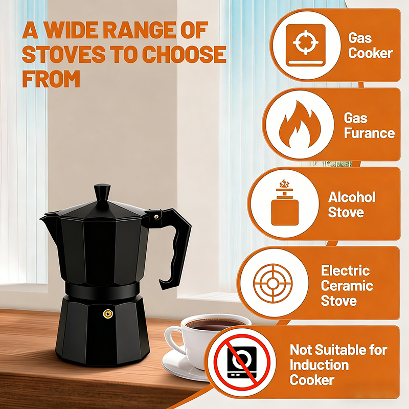 Espresso Moka Coffee Maker