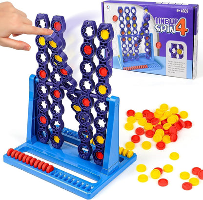 🎯 Connect 4 Spin Board Game Challenge