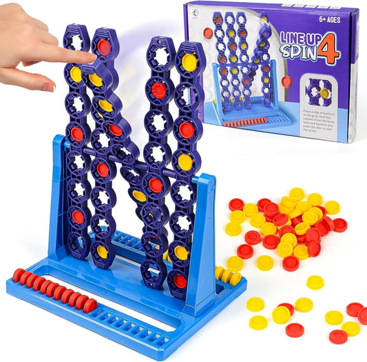 🎯 Connect 4 Spin Board Game Challenge