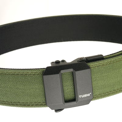 🔥Automatic Buckle Hard Tactical Gun Belt