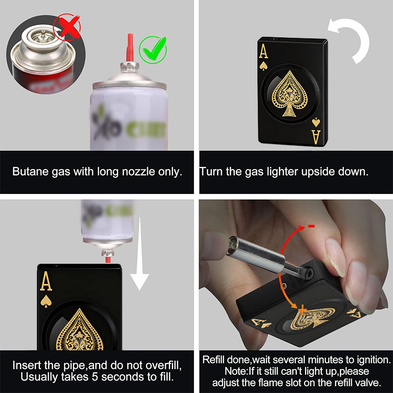 Royal Flush Windproof Lighter
