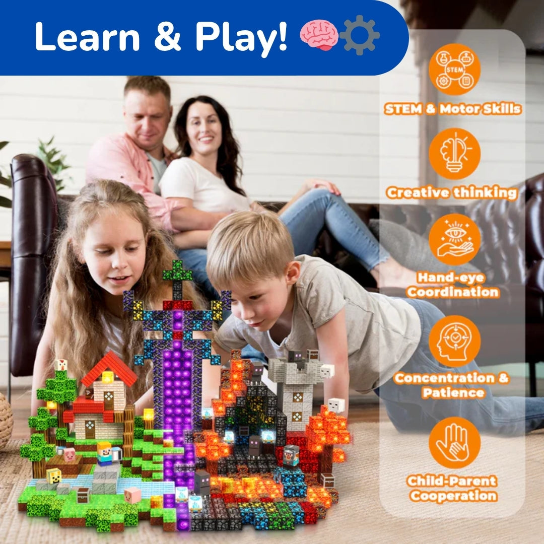 🔥Last Day 50% OFF🧲STEM Learning Magnetic Building Blocks