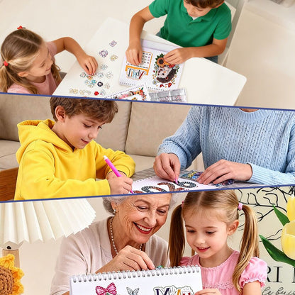 2026 Calendar Desk Calendar DIY Diamond Painting Art with Animals theme Calendar