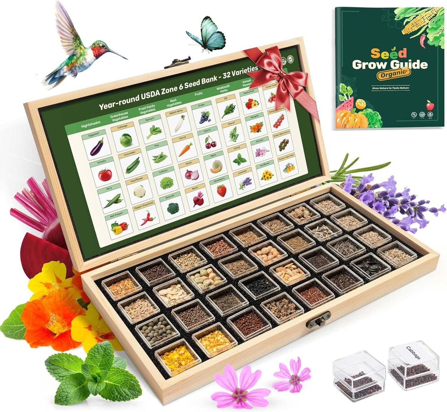 Complete Companion Plant Seed Bank