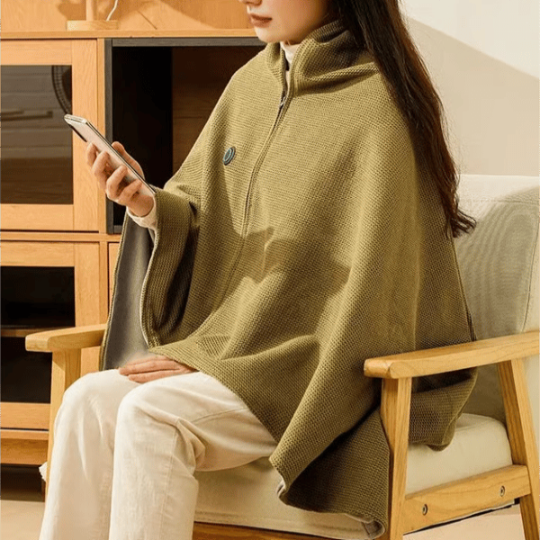 🎅Best Winter Gifts 🔥Portable Heated Shawl – Stay Warm Anywhere, Anytime