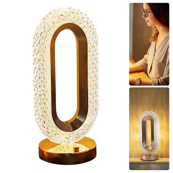 🎅Christmas Sale 49% OFF!!🎄50K+ SOLD! 🎁✨Rechargeable Luxury Crystal LED Night Light Lamp