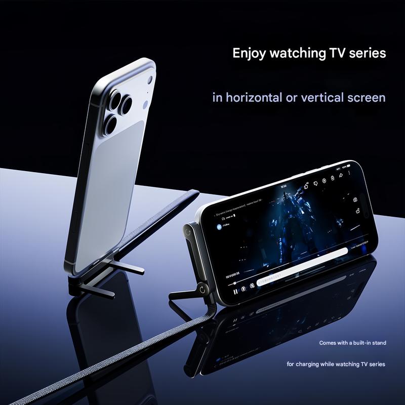 ⏰BLACK FRIDAY SALE🎁240W Super Fast Charging 2-in-1 Charging Cable & Phone Stand