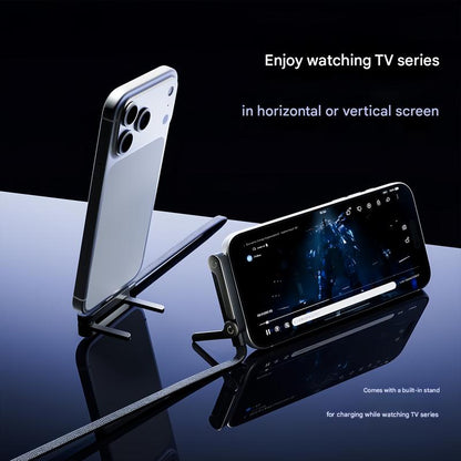 ⏰BLACK FRIDAY SALE🎁240W Super Fast Charging 2-in-1 Charging Cable & Phone Stand