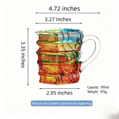 🎄Christmas Sale 49% OFF🔥-📚 Ceramic Innovative 3D Painting Book Mug