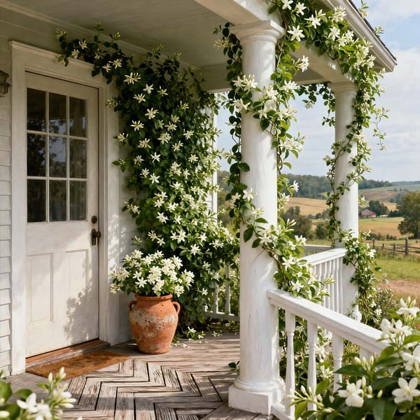 🏆 75K+ SOLD! 🌿❄️ Midnight Perfume Jasmine Seeds – Winter Planting, Perennial Blooms & Fragrant Garden Elegance 🌸