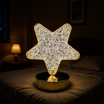 🎅Christmas Sale 49% OFF!!🎄50K+ SOLD! 🎁✨Rechargeable Luxury Crystal LED Night Light Lamp