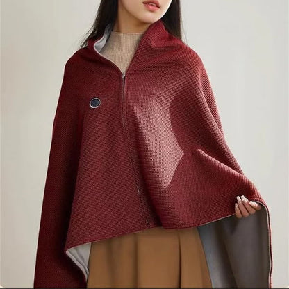 🎅Best Winter Gifts 🔥Portable Heated Shawl – Stay Warm Anywhere, Anytime