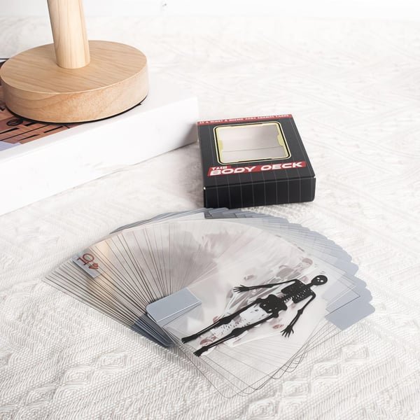 The Body Deck -💖Human Slice Playing Cards