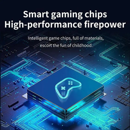 🎮 Mass Games Retro Game Console 20,000+ Games | 19 Emulators | 4K Output | 2 Wireless Controllers | 64GB SD Card