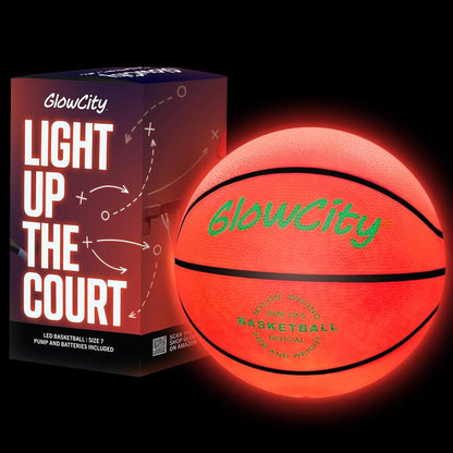 🏀 Glow in the Dark Light Up LED Basketball