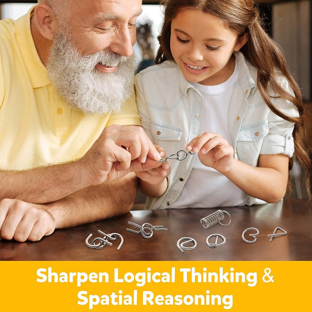 🔥The Best Christmas Gift🎁 Metal Montessori Puzzle Solving