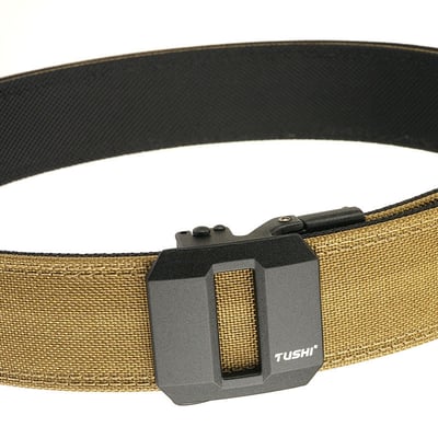 🔥Automatic Buckle Hard Tactical Gun Belt