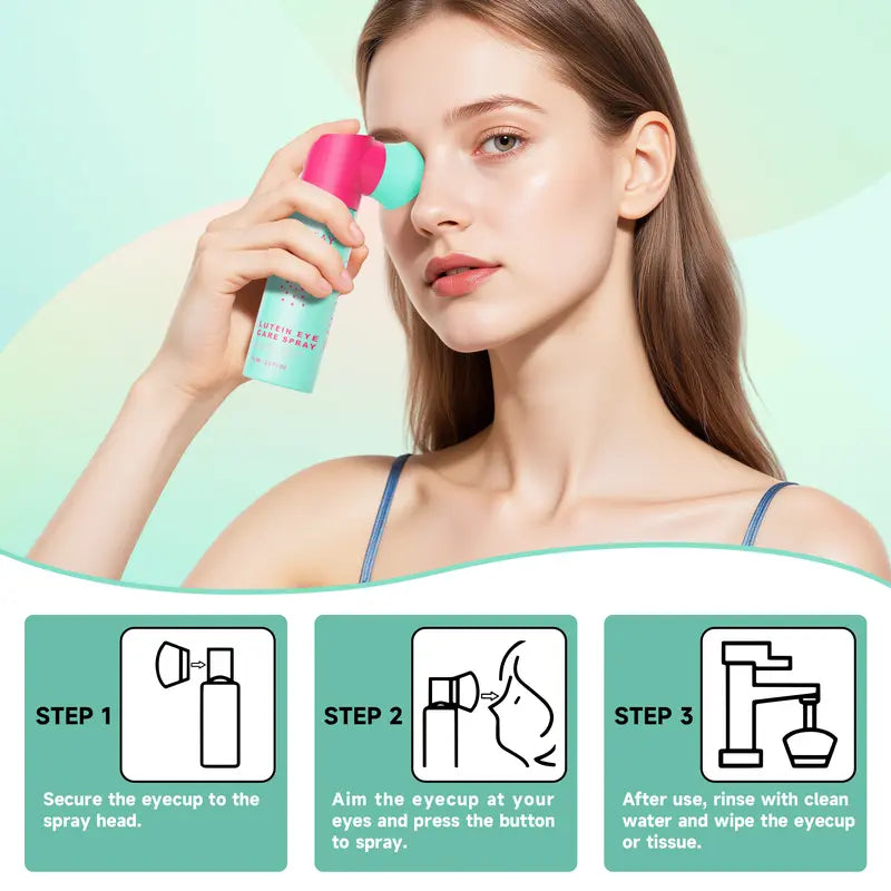 👁️✨ Lutein Eye Care Spray – Doctor-Approved Dry Eye Relief (2.37 fl oz) ✨👁️