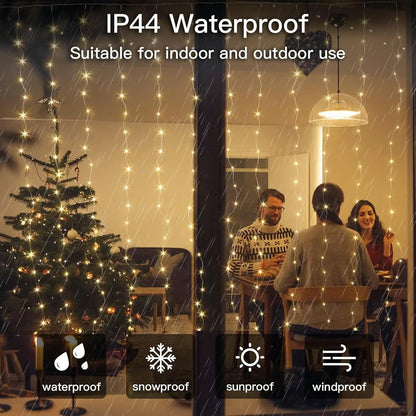 🎄Holiday Pre-Sale Save 49%🔥Fairy Curtain Hanging String Lights