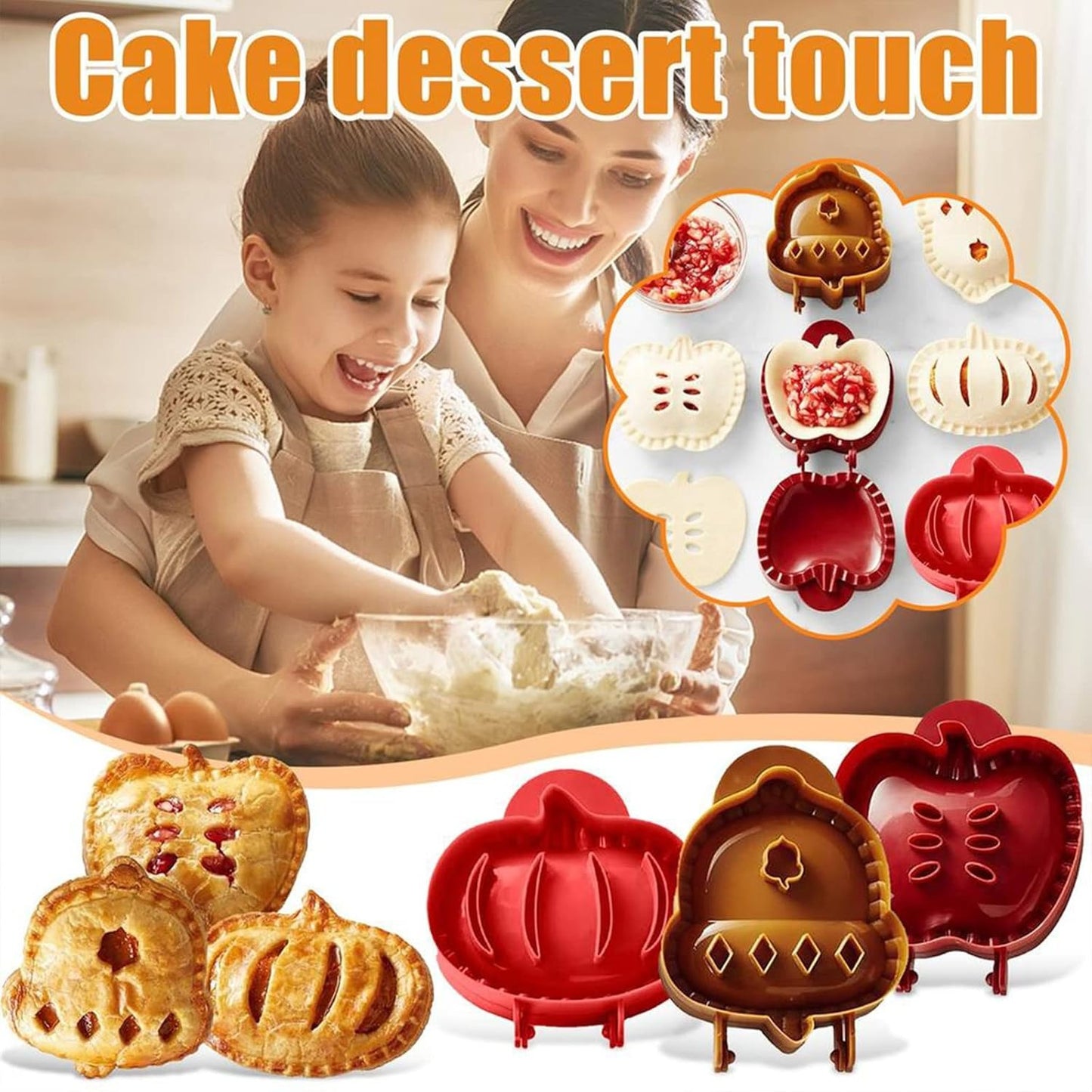 🎃Christmas Halloween Apple Pie Baking Mold🥧