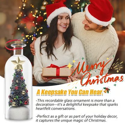 💝Recordable Christmas Tree Voice Ornament