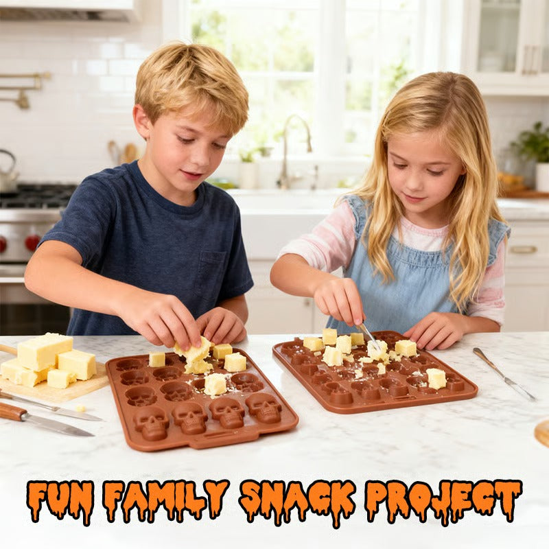 Mini Skull Silicone Molds