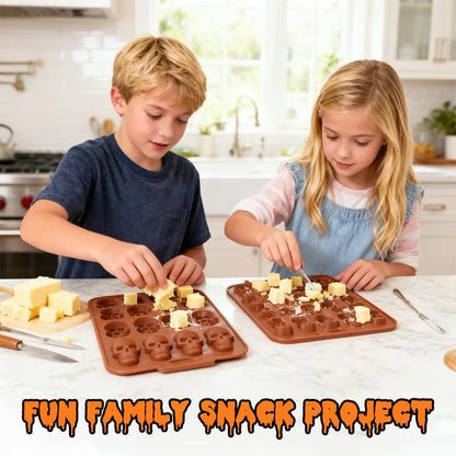 Mini Skull Silicone Molds