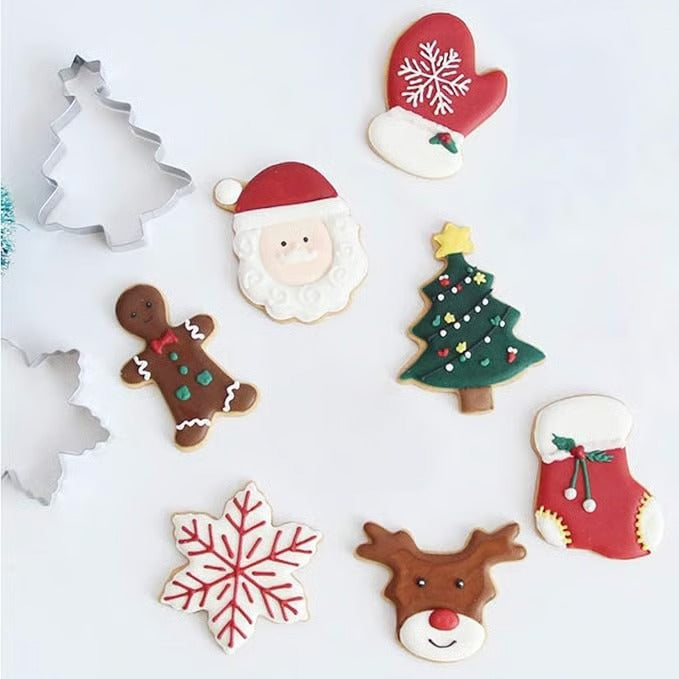 🎄Stainless Steel Christmas Shape Baking Molds