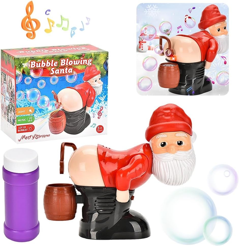 Farting Bubble Santa
