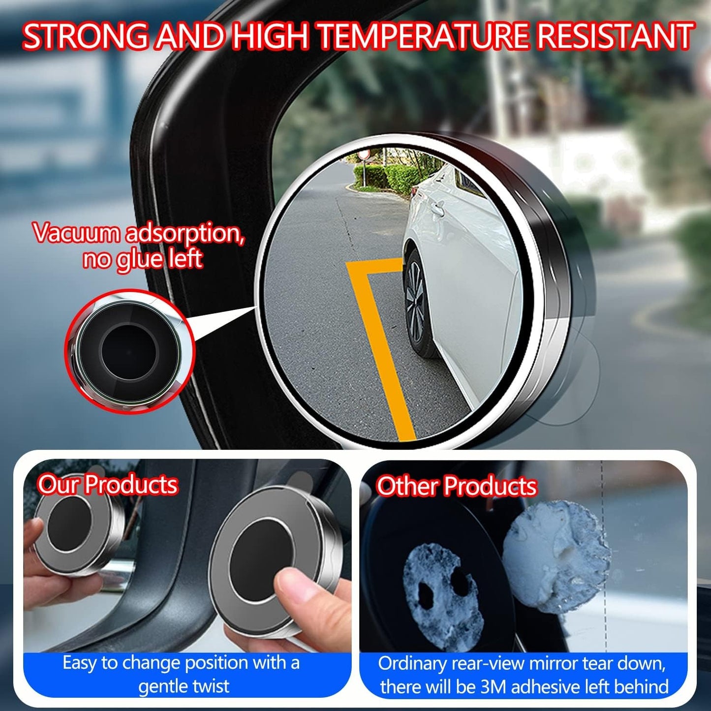 Adsorption-type High-definition Mirror