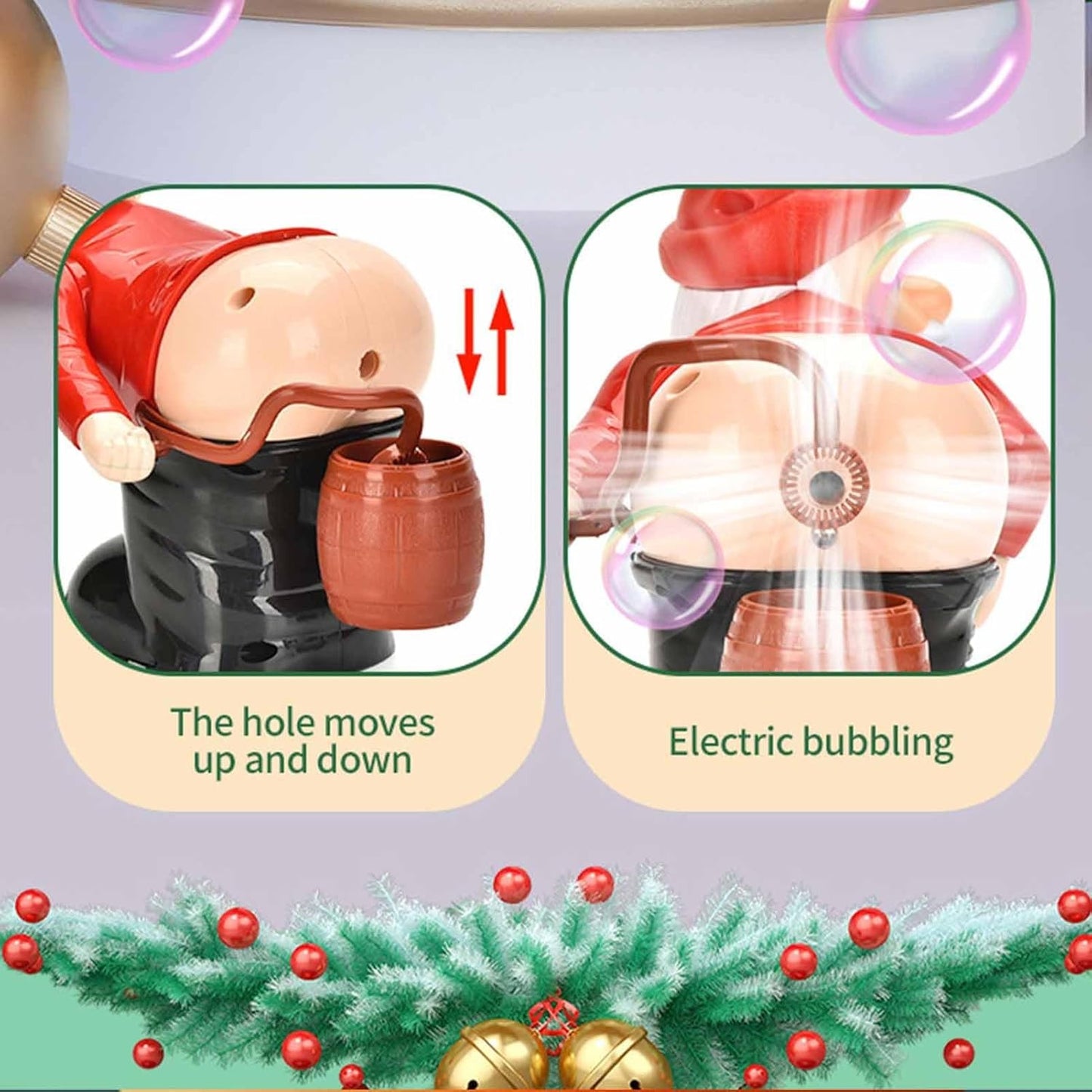 Farting Bubble Santa