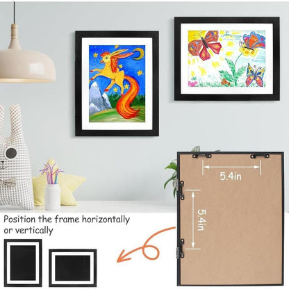 Front-Opening Changeable Picture Magnetic Photo Fram Framed