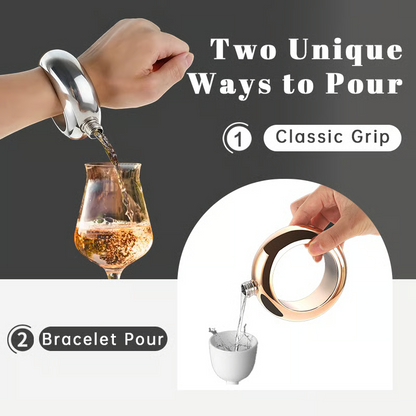 🍷Creative Stainless Steel Bracelet Wine Bottle