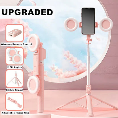 Multi-purpose Upgraded Phone Extendable Selfie Stick & Tripod