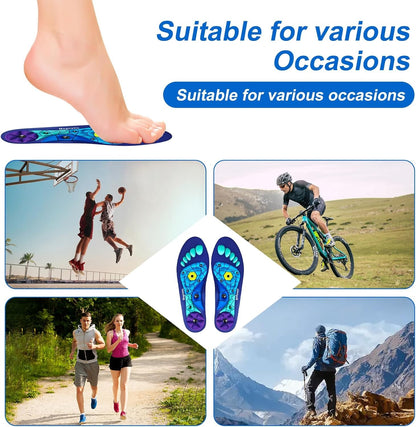 🏆Flash Sale⚡ 50K+ SOLD! Almost Gone-💥Plantar Fasciitis High Arch Shock Absorbing Insoles