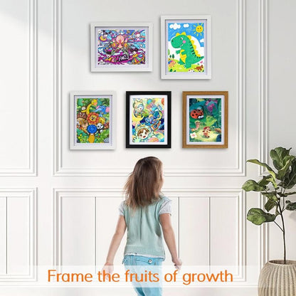 Front-Opening Changeable Picture Magnetic Photo Fram Framed