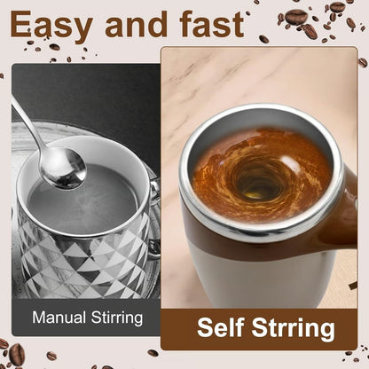 Automatic Stirring Coffee Mug