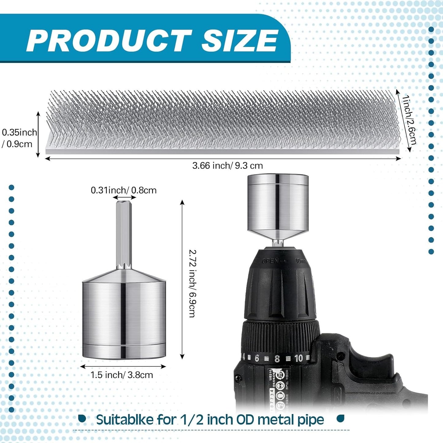 Metal Copper Pipe Cleaner