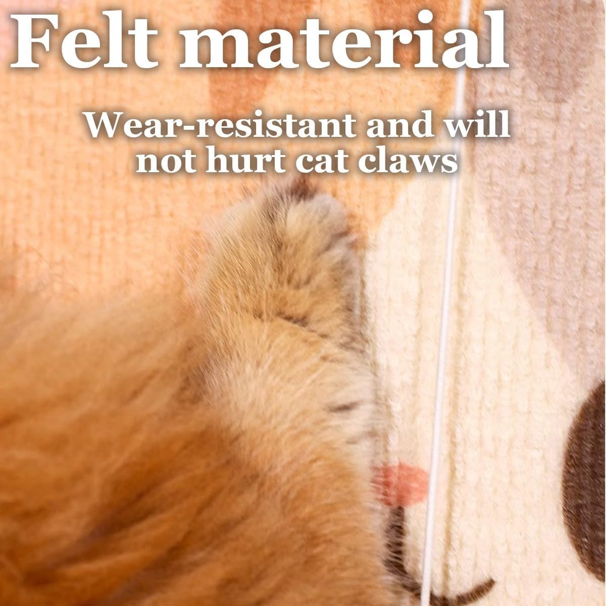 A Wear-resistant and Scratch-resistant Cat Scratching Board
