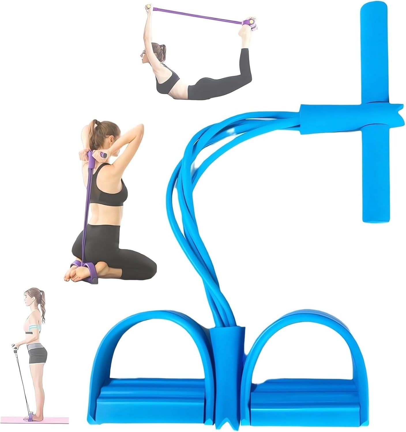 Waist-slimming and Belly-reducing Foot Pedal Resistance Band